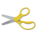 Westcott For Kids Scissors, Blunt Tip, 5" Long, 1.75" Cut Length, Randomly Assorted Straight Handles