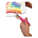 Westcott For Kids Scissors, Pointed Tip, 5" Long, 1.75" Cut Length, Randomly Assorted Straight Handles