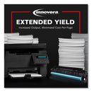 Innovera Remanufactured Black High-Yield Toner, Replacement for 81X (CF281X), 25,000 Page-Yield