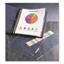 Avery Protect 'n Tab Top-Load Clear Sheet Protectors w/Five Tabs, Letter
