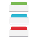 Avery Ultra Tabs Repositionable Tabs, Wide and Slim: 3" x 1.5", 1/3-Cut, Assorted Colors, 24/Pack