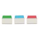 Avery Ultra Tabs Repositionable Tabs, Standard: 2" x 1.5", 1/5-Cut, Assorted Colors (Blue, Green and Red), 24/Pack