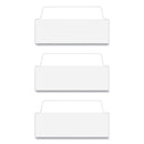 Avery Ultra Tabs Repositionable Tabs, Wide and Slim: 3" x 1.5", 1/3-Cut, White, 24/Pack