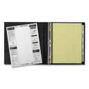 Avery Insertable Big Tab Dividers, 5-Tab, Double-Sided Gold Edge Reinforcing, 11 x 8.5, Buff, Clear Tabs, 1 Set