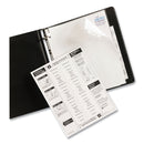 Avery Insertable Big Tab Dividers, 5-Tab, Single-Sided Copper Edge Reinforcing, 11.13 x 9.25, White, Clear Tabs, 1 Set