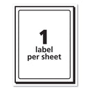 Avery 4 x 6 Shipping Labels with TrueBlock Technology, Inkjet/Laser Printers, 4 x 6, White, 20/Pack