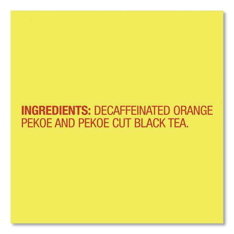 Lipton Tea Bags, Decaffeinated, 72/Box