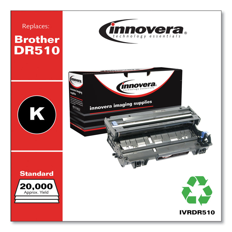 Innovera Remanufactured Black Drum Unit, Replacement for DR510, 20,000 Page-Yield