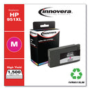Innovera Remanufactured Magenta High-Yield Ink, Replacement for 951XL (CN047AN), 1,500 Page-Yield