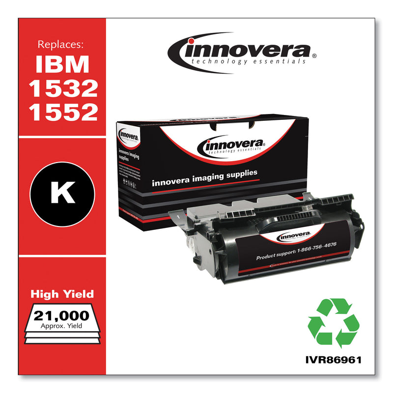 Innovera Remanufactured Black High-Yield Toner, Replacement for 75P6960, 21,000 Page-Yield