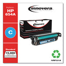Innovera Remanufactured Cyan Toner, Replacement for 654A (CF331A), 15,000 Page-Yield