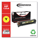 Innovera Remanufactured Yellow Toner, Replacement for 125A (CB542A), 1,400 Page-Yield