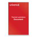 Universal Laminating Pouches, 3 mil, 9" x 14.5", Matte Clear, 25/Pack