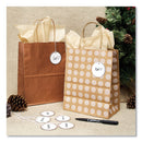 Avery Heavyweight Stock Metal Rim Tags, 2.25" dia, White, 500/Box