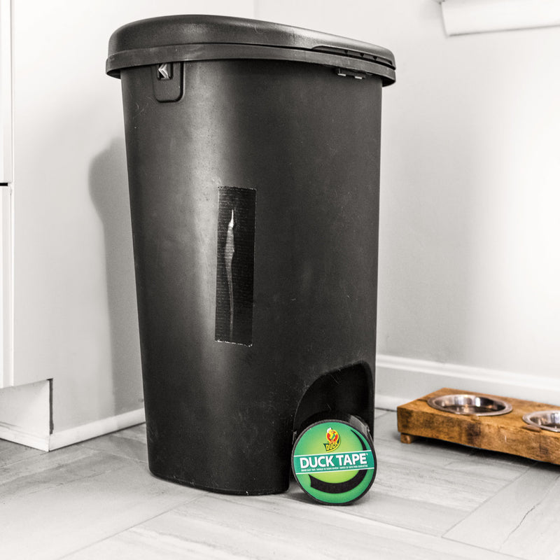 Duck Colored Duct Tape, 3" Core, 1.88" x 20 yds, Black