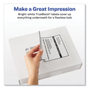 Avery Shipping Labels w/ TrueBlock Technology, Laser Printers, 5.5 x 8.5, White, 2/Sheet, 250 Sheets/Box