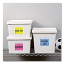Avery Shipping Labels w/ TrueBlock Technology, Inkjet Printers, 3.33 x 4, White, 6/Sheet, 100 Sheets/Box