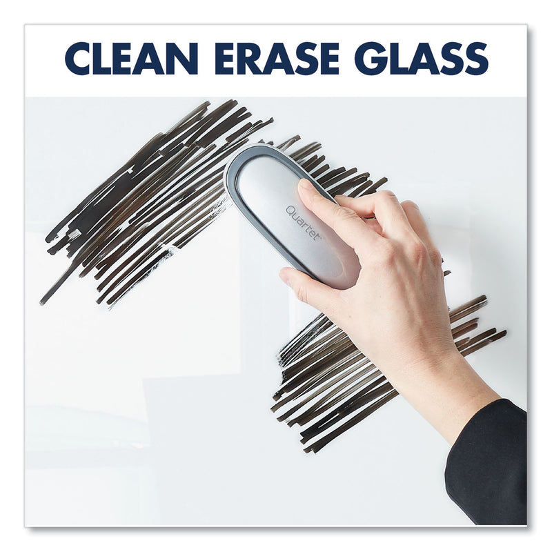 Quartet Brilliance Glass Dry-Erase Boards, 24 x 18, White Surface