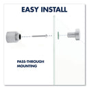 Quartet Brilliance Glass Dry-Erase Boards, 48 x 36, White Surface