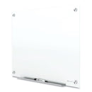 Quartet Brilliance Glass Dry-Erase Boards, 48 x 36, White Surface