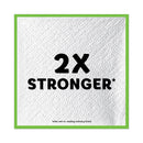 Bounty Quilted Napkins, 1-Ply, 12 1/10 x 12, 6 PK/Print, 6 PK/White, 200/PK, 12 PK/CT