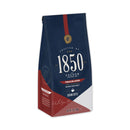 1850 Coffee, Trailblazer, Dark Roast, Ground, 12 oz Bag, 6/Carton