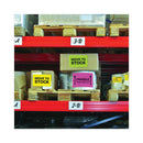 Avery High-Visibility Permanent Laser ID Labels, 8.5 x 11, Asst. Neon, 15/Pack