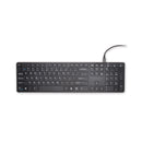 Kensington KP400 Switchable Keyboard, 17.5 x 4.9 x 0.7, Black