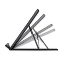 Kensington SmartFit Easy Riser Laptop Cooling Stand, 13" x 9.5" x 0.8" to 7.1", Black, Supports 8 lbs