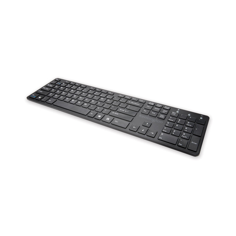 Kensington KP400 Switchable Keyboard, 17.5 x 4.9 x 0.7, Black