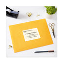 Avery Waterproof Shipping Labels with TrueBlock and Sure Feed, Laser Printers, 3.33 x 4, White, 6/Sheet, 50 Sheets/Pack