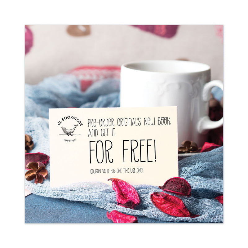 Avery Printable Microperforated Business Cards w/Sure Feed Technology, Inkjet, 2 x 3.5, Ivory, 250 Cards, 10/Sheet, 25 Sheets/Pack