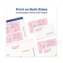 Avery Print-to-the-Edge Microperf Business Cards w/Sure Feed Technology, Color Laser, 2x3.5, White, 160 Cards, 8/Sheet,20 Sheets/PK