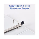 Avery Heavy-Duty View Binder with DuraHinge, One Touch EZD Rings and Extra-Wide Cover, 3 Ring, 1" Capacity, 11 x 8.5, White, (1318)