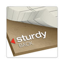 TOPS Prism + Colored Writing Pads, Wide/Legal Rule, 50 Pastel Ivory 8.5 x 11.75 Sheets, 12/Pack