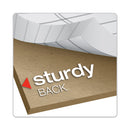 TOPS Prism + Colored Writing Pads, Wide/Legal Rule, 50 Pastel Gray 8.5 x 11.75 Sheets, 12/Pack