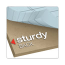 TOPS Prism + Colored Writing Pads, Wide/Legal Rule, 50 Pastel Blue 8.5 x 11.75 Sheets, 12/Pack