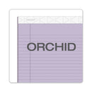 TOPS Prism + Colored Writing Pads, Wide/Legal Rule, 50 Pastel Orchid 8.5 x 11.75 Sheets, 12/Pack