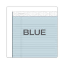 TOPS Prism + Colored Writing Pads, Wide/Legal Rule, 50 Pastel Blue 8.5 x 11.75 Sheets, 12/Pack