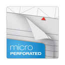 TOPS Prism + Colored Writing Pads, Wide/Legal Rule, 50 Pastel Gray 8.5 x 11.75 Sheets, 12/Pack