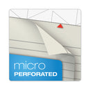 TOPS Prism + Colored Writing Pads, Wide/Legal Rule, 50 Pastel Ivory 8.5 x 11.75 Sheets, 12/Pack