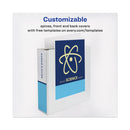 Avery Heavy-Duty View Binder with DuraHinge and Locking One Touch EZD Rings, 3 Rings, 3" Capacity, 11 x 8.5, White