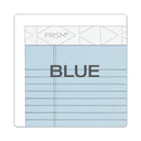 TOPS Prism + Colored Writing Pads, Narrow Rule, 50 Pastel Blue 5 x 8 Sheets, 12/Pack