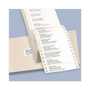 Avery Dot Matrix Printer Mailing Labels, Pin-Fed Printers, 0.94 x 3.5, White, 5,000/Box