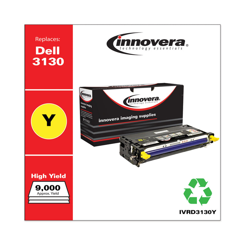 Innovera Remanufactured Yellow High-Yield Toner, Replacement for 330-1204, 9,000 Page-Yield