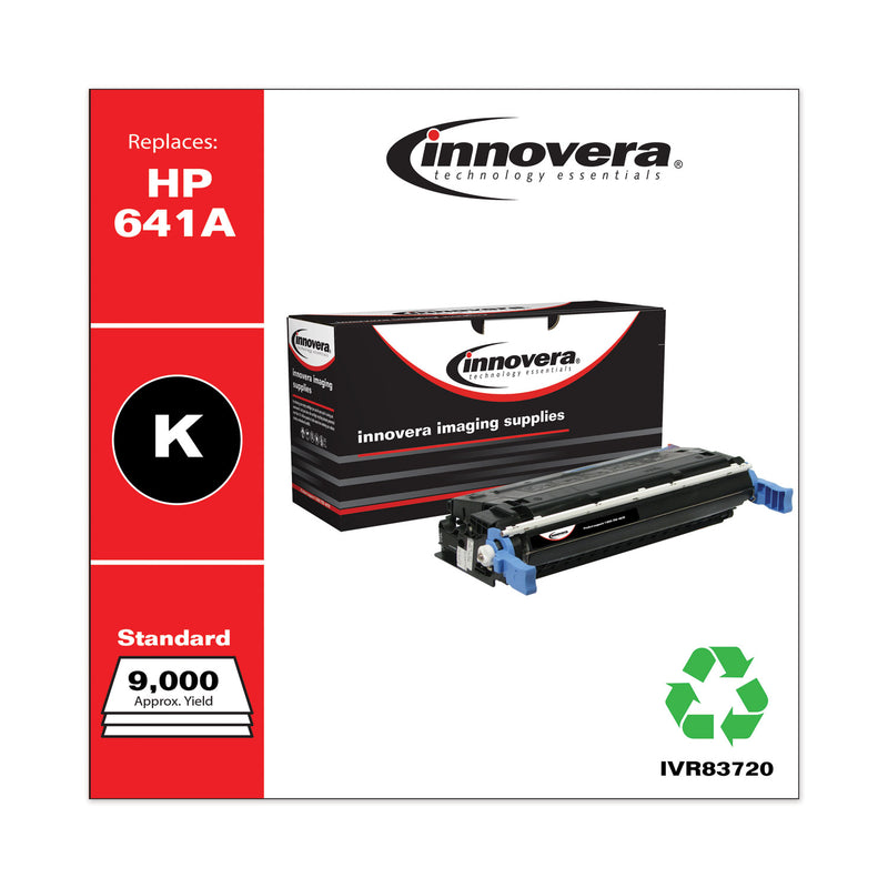 Innovera Remanufactured Black Toner, Replacement for 641A (C9720A), 9,000 Page-Yield
