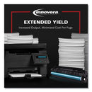 Innovera Remanufactured Cyan High-Yield Toner, Replacement for 201X (CF401X), 2,300 Page-Yield