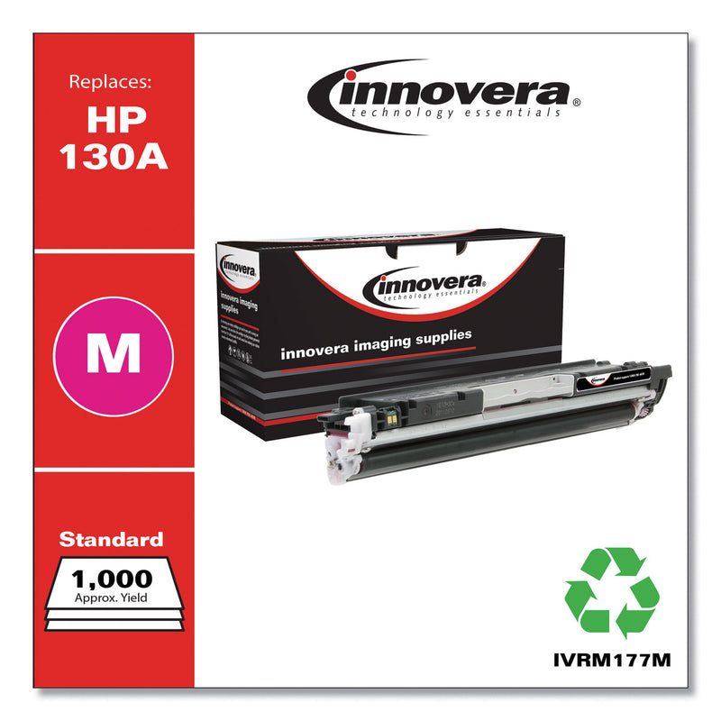 Innovera Remanufactured Magenta Toner, Replacement for 130A (CF353A), 1,000 Page-Yield