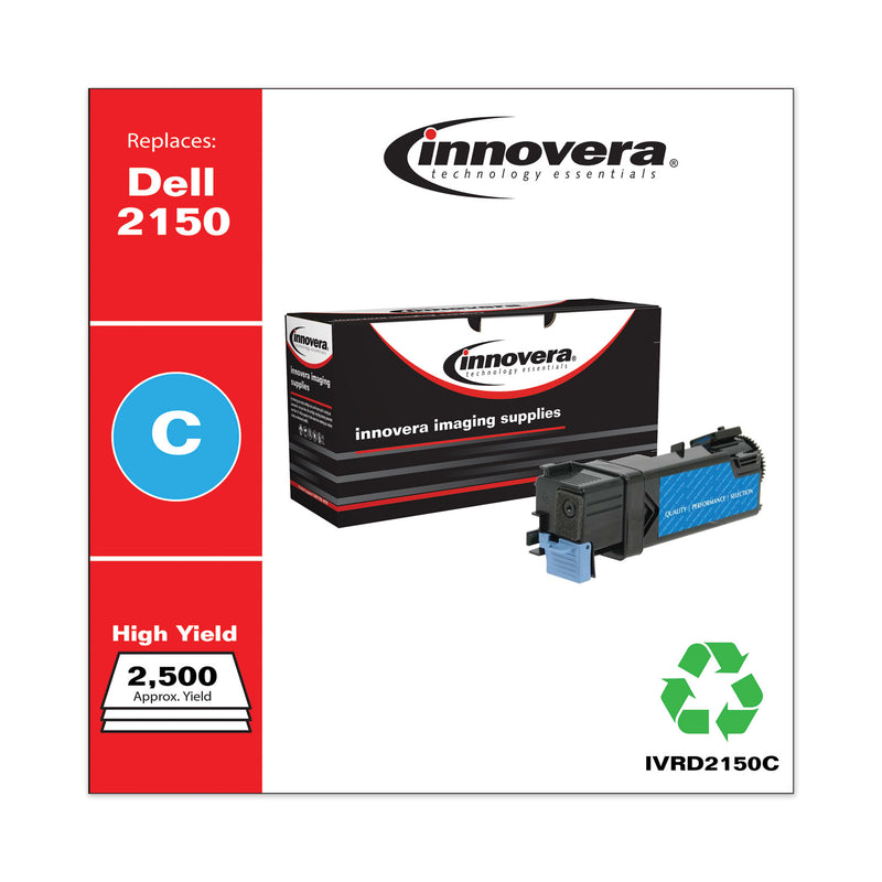 Innovera Remanufactured Cyan High-Yield Toner, Replacement for 331-0716, 2,500 Page-Yield