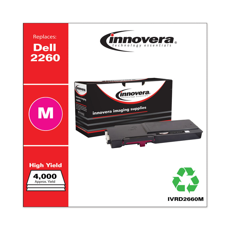 Innovera Remanufactured Magenta High-Yield Toner, Replacement for 593-BBBS, 4,000 Page-Yield